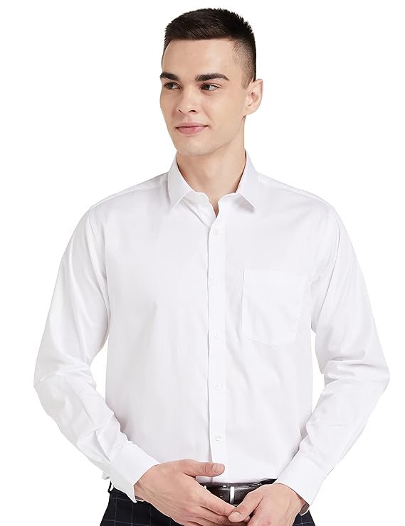 amazon brand symbol men's solid cotton formal shirt | plain | full sleeve regular fit (available in plus sizes) amazon brand symbol men's solid cotton formal shirt | plain | full sleeve regular fit (available in plus sizes)